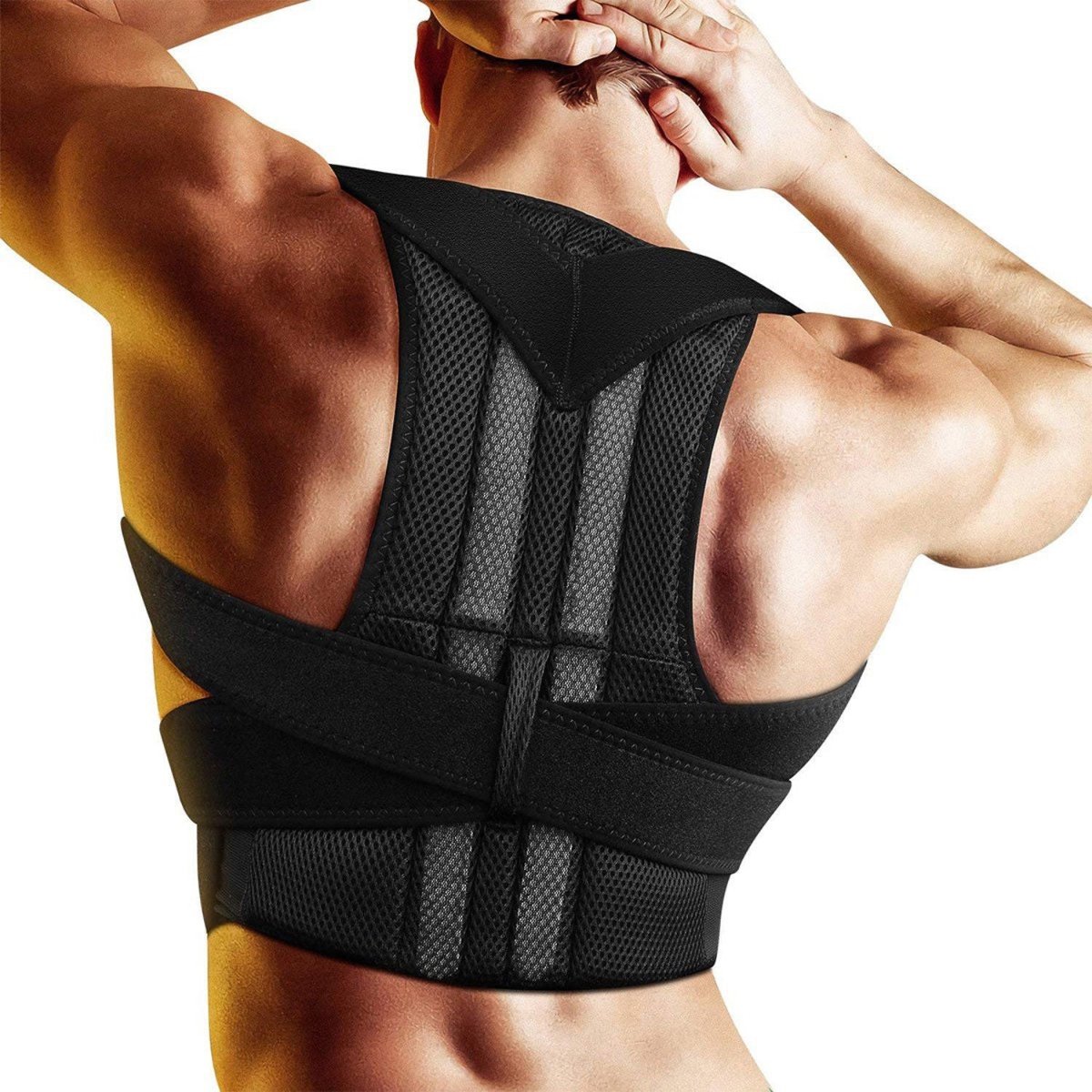 Unisex Adjustable Posture Corrector (Anti-Itch + Odour) - Doviam